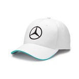 Czapka baseballowa Team biała Mercedes AMG F1