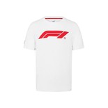 Koszulka T-shirt męska Logo biała Formula 1 2024