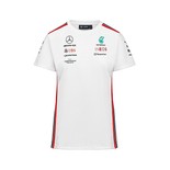 T-shirt damski Team biały Mercedes AMG F1
