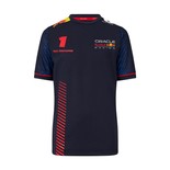 T-shirt dziecięcy Max Verstappen Team granatowy Red Bull Racing
