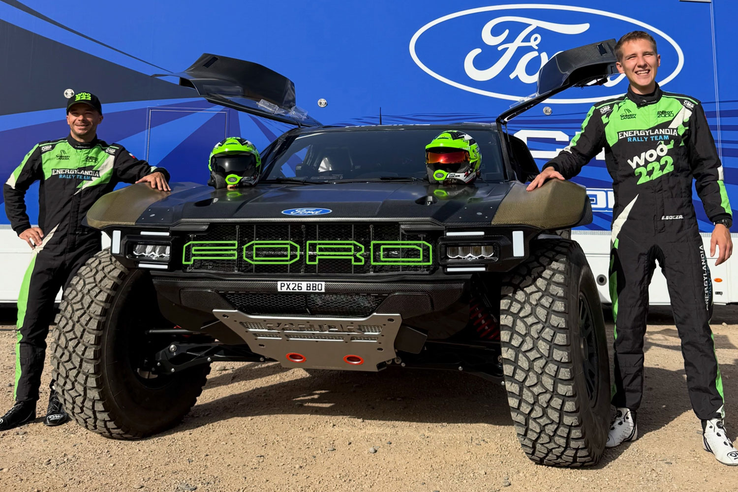 Energylandia Rally Team i Ford Raptor T1+ przed Rajdem Dakar 2027