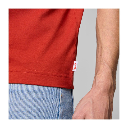 T-shirt męski Heritage Logo czerwony Formula 1 2025