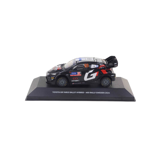 Model samochodu 1:43 GR Yaris Rally Sweden Toyota Gazoo Racing
