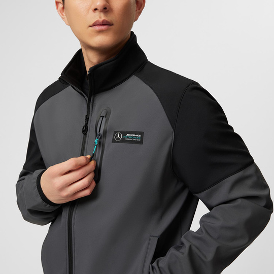 Kurtka męska softshell Logo Mercedes AMG F1 