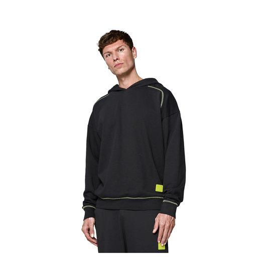 Bluza męska Hoody czarna Aston Martin F1 2025