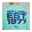 T-shirt męski Oversized zielony Williams Racing 2025