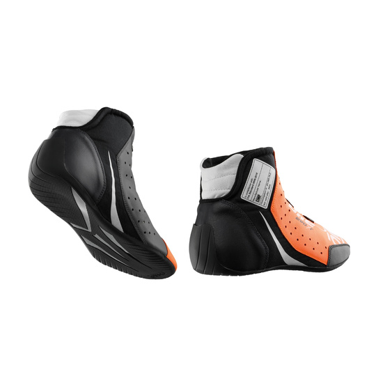 Buty OMP ONE EVO X R pomarańczowo-czarne (FIA)