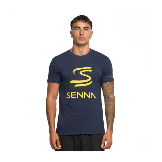 T-shirt dziecięcy Legacy Logo Senna 2025