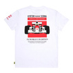 T-shirt męski Formula 1 biały Ayrton Senna 2026