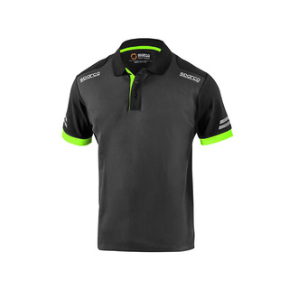 Koszulka polo Tech Sparco zielona