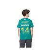 T-shirt dziecięcy Alonso Team Aston Martin F1 2025