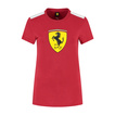Koszulka t-shirt damska Shield Scuderia Ferrari F1 czerwona