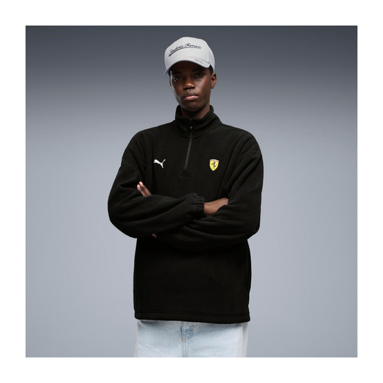 Bluza 1/4 Zip czarna Scuderia Ferrari F1 2026