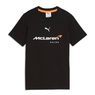 T-shirt dziecięcy czarny Large Logo McLaren F1 2026