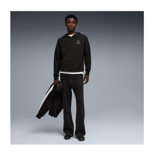 Bluza z kapturem czarna Logo McLaren F1 2026