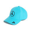 Czapka baseballowa niebieska George Russell Mercedes AMG F1 2026