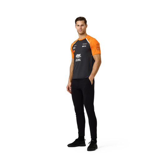 T-shirt męski Set Up Team szary McLaren F1 2025