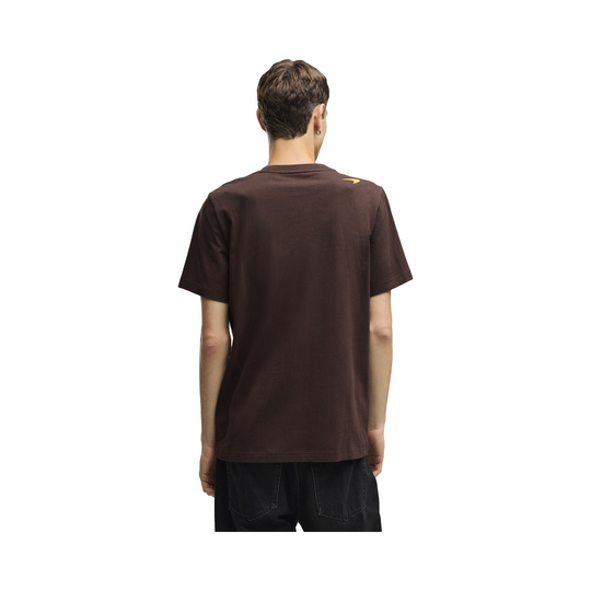 Koszulka t-shirt Small Logo McLaren F1 2026 brązowa