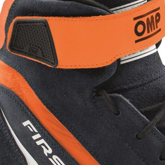 Buty OMP First MY21 granatowe/pomarańczowe (FIA)