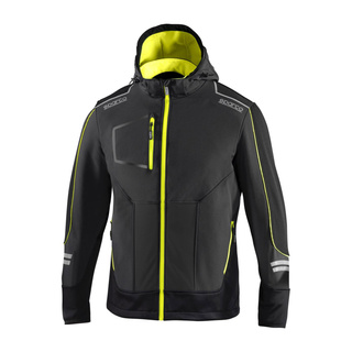 Kurtka Softshell Tech Sparco szara