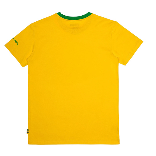 T-shirt męski Brazil żółty Ayrton Senna 2026