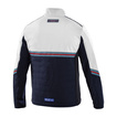 Kurtka Softshell Martini Racing Sparco granatowa/biała