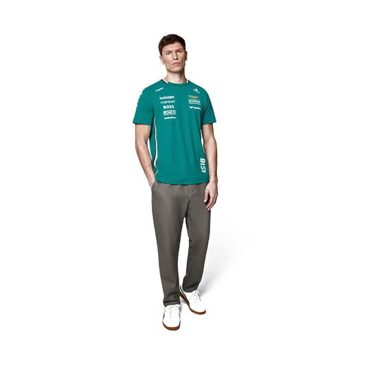 T-shirt męski Stroll Team Aston Martin F1 2025