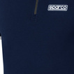 Koszulka polo ZIP MY24 Sparco granatowa