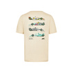 Koszulka T-shirt męska Car Graphic szara Formula 1 2024