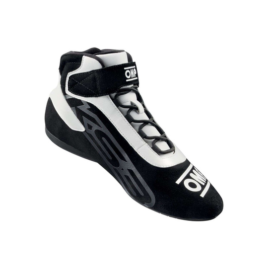 Buty kartingowe OMP KS-3 MY21 czarno-białe czarno-białe