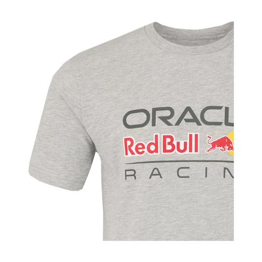 T-shirt dziecięcy Logo Regular szary Red Bull Racing 2026