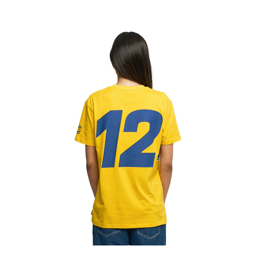 Koszulka t-shirt Ayrton Senna Hashtag Ayrton Senna Collection żółta