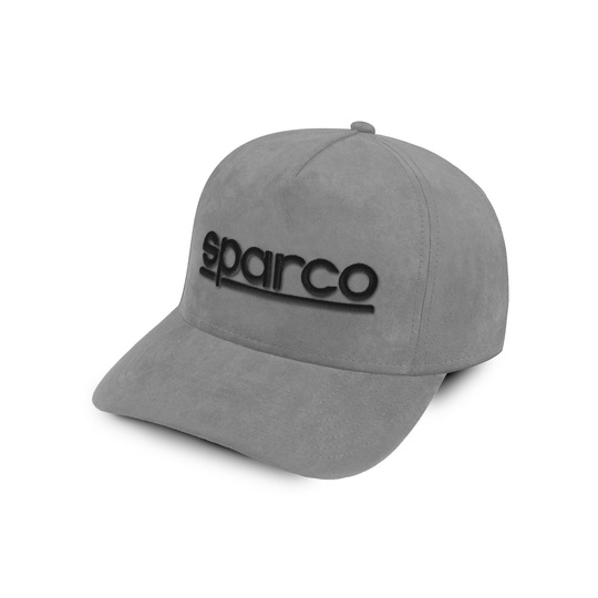 Czapka baseballowa Sparco SUEDE szara