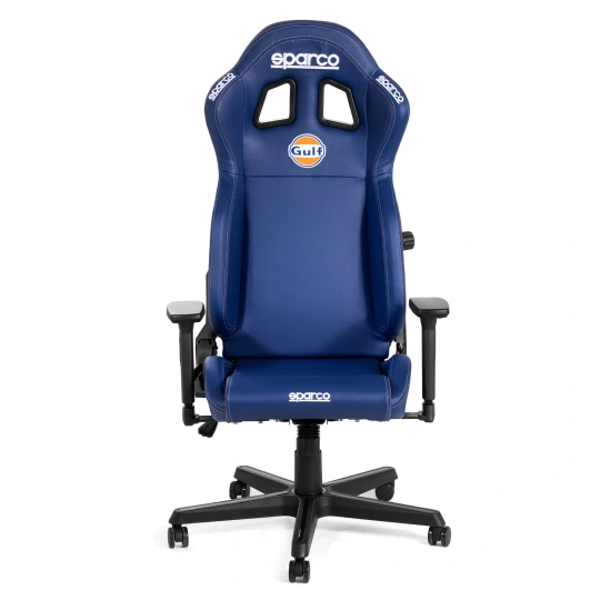 Fotel biurowy Gulf Icon Sparco granatowy