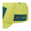 Czapka z daszkiem Fernando Alonso Kimoa Patch Aston Martin F1 limonkowa