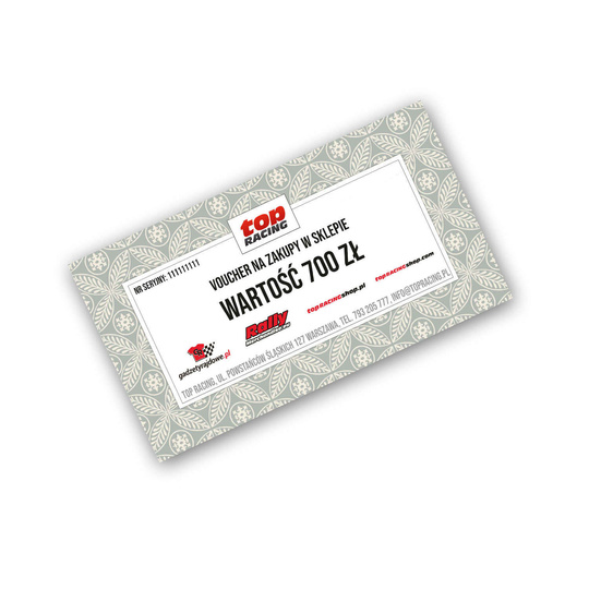 Voucher o wartości 700 zł