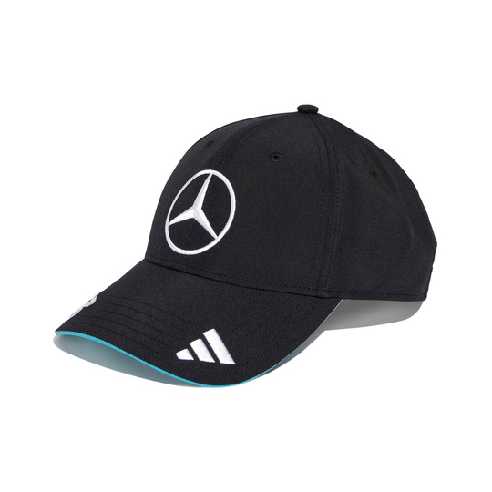 Czapka baseballowa czarna George Russell Mercedes AMG F1 2025