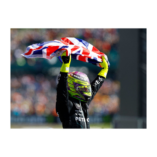 Model 1:5 kask Lewis Hamilton Silverstone GP Mercedes AMG Petronas