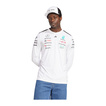 Koszulka z długim rękawem Team Mercedes AMG F1 biała