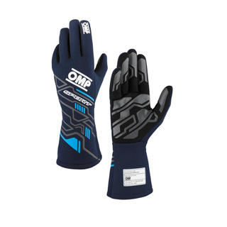Rękawice OMP Sport MY25 granatowe (FIA)
