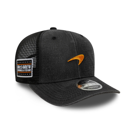 Czapka baseballowa Washed czarna McLaren F1 2025