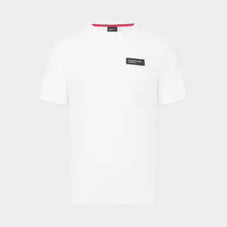 T-shirt męski Logo biały Porsche Motorsport 2025