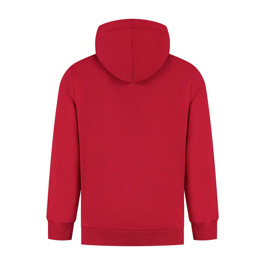Bluza męska Hoodie Shield czerwona Scuderia Ferrari F1 2025