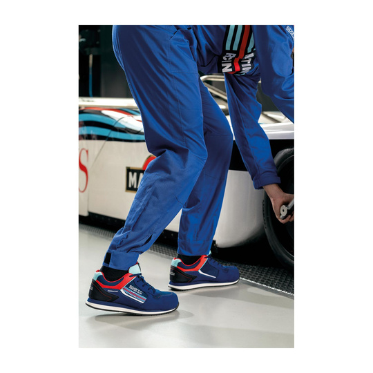 Kombinezon Sparco MS-4 Martini Racing niebieski