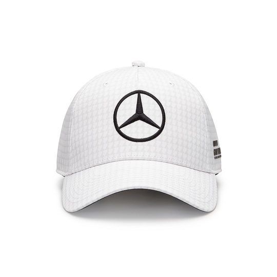 Czapka baseballowa dziecięca biała Lewis Hamilton Mercedes AMG F1
