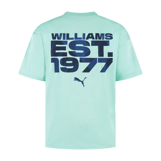 T-shirt męski Oversized zielony Williams Racing 2025