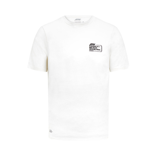 Koszulka T-shirt męska Spa RS White Formula 1 