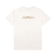 T-shirt męski Team kremowy Apex GP 2025