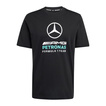 Koszulka t-shirt Large Logo Mercedes AMG F1 2026 czarna