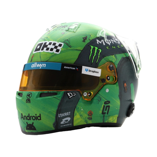 Model kasku 1:5 Lando Norris Las Vegas GP McLaren F1